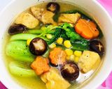 Hình bước làm 2 của món Canh Ngũ Sắc Chay