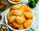 A picture of step 6 of Crispy Golgappa Shells (Suji, All-Purpose Flour, and Whole Wheat Mix).
