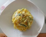 A picture of step 5 of Tagliatelle with an orange aroma.