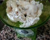Foto del paso 1 de la receta Tortilla de huevos, bacalao y champiñones