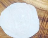 A picture of step 4 of Chana Bhatura.