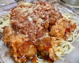 Foto del paso 3 de la receta: Spaguetis con Tuco y pollo