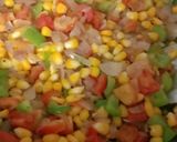 कॉर्न वेज पिज़्ज़ा (corn veg pizza recipe in hindi) रेसिपी चरण 3 फोटो