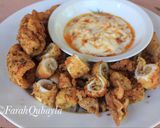 Foto langkah ke 9 dari resep Cumi Krispi Mayo Pedas.