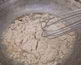 A picture of step 1 of Sorghum flatbreads with Potato onion Sabzi.