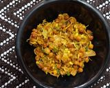 A picture of step 3 of Mix Sprouts Sabji.