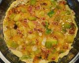 Foto del paso 4 de la receta Esponjosa y deliciosa tortilla de calabacín con cebolla