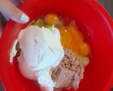 Foto del paso 2 de la receta Pastel de puerro y atún