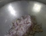 A picture of step 3 of Pav bhaji lasagna.