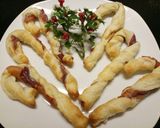 A picture of step 3 of Fluffy's Festive Savoury Canes 🎄.