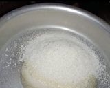 A picture of step 1 of Coconut mango balls.