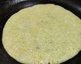 A picture of step 5 of Chebabs (Emirati Saffron and cardamom pancakes).