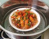 Hình bước làm 2 của món Tôm hấp miến