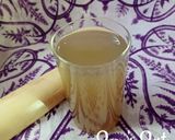 A picture of step 3 of Banana Stem Juice.