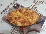 بطاطس بيوريه باللحمة المفرومة 😋