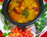 A picture of step 7 of Masoor dal Sambar.