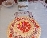 Különleges habkönnyű torta 🎂Rebarbara-🌿 mascarponés🎂 pudingos- tejszínes- torta recept fázis 11 fotója