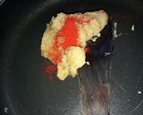 A picture of step 12 of Tricolor coconut laddu.