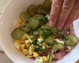 Foto del paso 3 de la receta: Ensalada de garbanzos con lacón