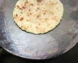 A picture of step 20 of Panee rMakhana, grapes raita, rajgiri halwa and farari bhakhri.