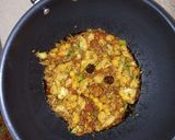 A picture of step 8 of Masala cabbage.