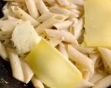 A picture of step 3 of Quick and easy cheesy Penne Pasta.