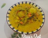 A picture of step 6 of Goan Veg Caldin.