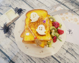 萬聖節「幽靈法式吐司」簡單儀式感！！的食譜步驟5照片