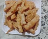 पिज़्ज़ा क्रिस्पी स्टीक (pizza crispy stick recipe in Hindi) रेसिपी चरण 3 फोटो
