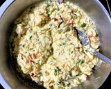 A picture of step 2 of Mixed Veg. Rosti.