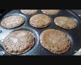 A picture of step 2 of Rice,ragi pancake.