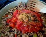 A picture of step 3 of My Chilli Beef Cheese Topped Meatloaf. 😎.