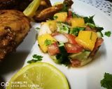 A picture of step 15 of Grilled mango chicken.