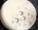 A picture of step 4 of Paal Kozhukattai.