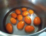 簡易金桔蜜餞的食譜步驟2照片