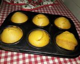 A picture of step 6 of Mango Muffins (Eggless & Whole wheat).