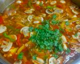 A picture of step 5 of Veg. Thukpa.