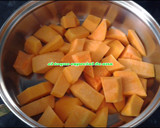 Foto del paso 1 de la receta: Calabaza frita con ajos