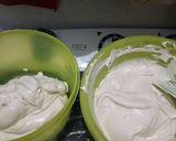 Foto langkah ke 5 dari resep Brownies coklat pandan kukus.