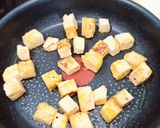 Une image de l'étape 2 de Tofu & Orange Sanguine !!.