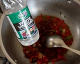 A picture of step 3 of Vegetables chowmein.