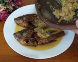 Foto langkah ke 8 dari resep Cobek Ikan Nila (Sambal Kencur Cabe Ijo).