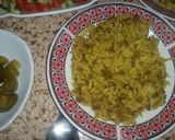 A picture of step 4 of Mujaddara.