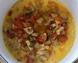 Foto del paso 2 de la receta: OMELETTE CON HONGOS PORTOBELLO, TOMATE Y QUESO! 😍