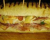 A picture of step 17 of Tex's Killer Oven-Baked Club Sub 🐷🐔🍞.