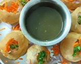 A picture of step 2 of Gol gappe.