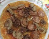 Foto langkah ke 3 dari resep Easy Bread Pizza Saos Teriyaki.
