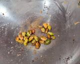 A picture of step 3 of Besan almond and pistachio Modak.