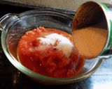 Foto del paso 4 de la receta: Mermelada de tomate cubeteado en lata