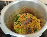 A picture of step 10 of SPICY SOYA GRANULES with MATAR...